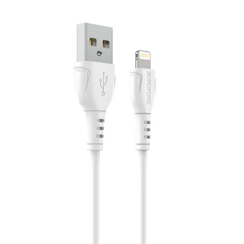 Oem Borofone Cable BX51 Triumph - USB to Lightning - 2,4A 1 metre baltas