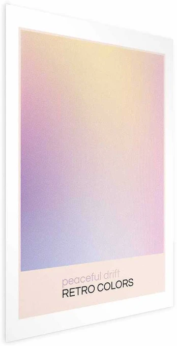 Artgeist Plakatas - Peaceful Drift - Delicate Pastel Shades Creating a Harmonious Whole