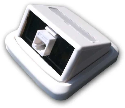 Ostatní ABB Tango Data socket UTP CAT5E 1xRJ45 WHkey baltas