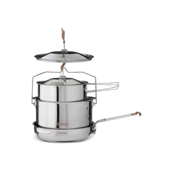 Puodas Primus Campfire Cookset stainless steel large