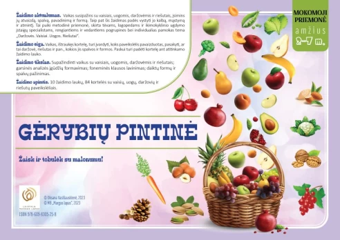Mokomoji priemonė „Gėrybių pintinė“