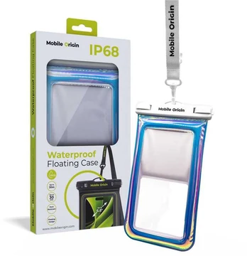 Dėklas Mobile Origin Atsparus vandeniui Floating Case 6,8"- glitter/baltas