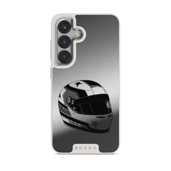Pit Stop - Samsung Galaxy S25 Case, Elite Mirror Light (Magnetic) / Silver