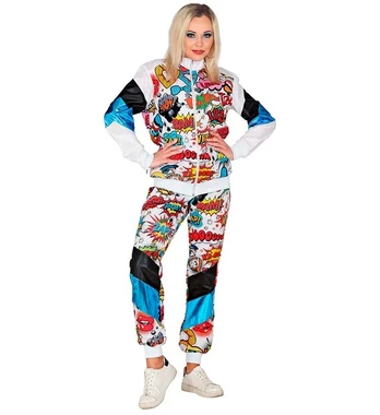 „POP ART SHELL SUIT“ (striukė, kelnės)
