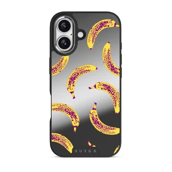 Banana - iPhone 17 Case, Elite Mirror Dark (MagSafe) / Silver