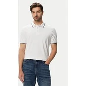 Guess Polo marškinėliai M6YP28 K4475 Balta Slim Fit