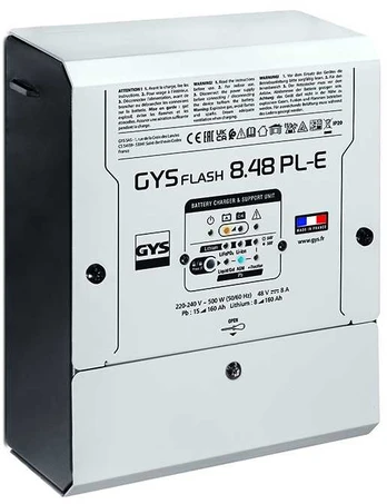 Įkroviklis akumuliatoriams GYS FLASH 08.48PL-E (be kabelių)