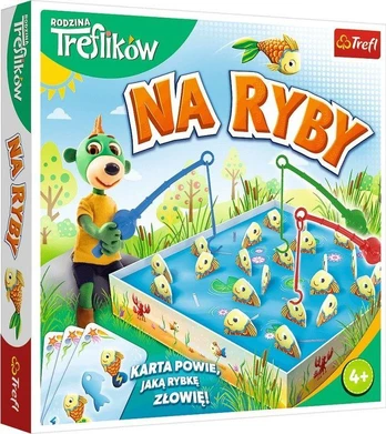 Gra Trefliki Na ryby Łowinie rybek