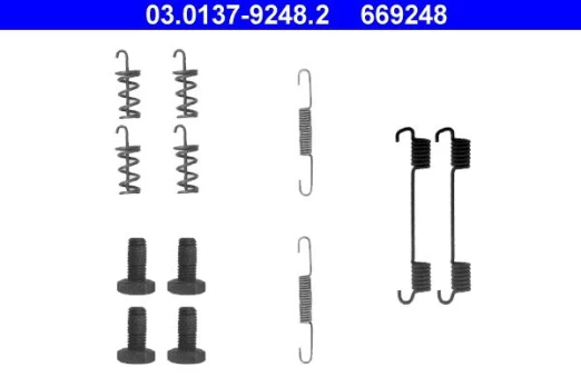 ATE 03.0137-9248.2 Brake shoe fitting kit