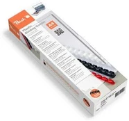 Peach Binderücken baltas 8 mm 100er-Pack
