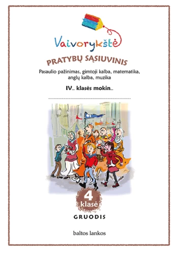 Pratybos 4 kl. Vaivorykštė „Gruodis“