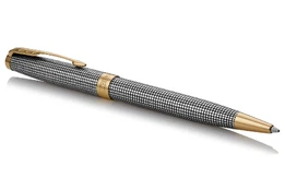 Tušinukas Parker Sonnet Premium Chiselled Silver GT - 1931492
