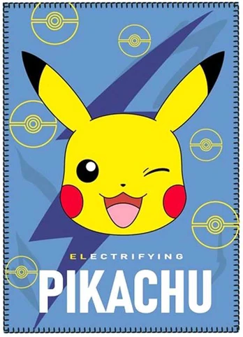 Nintendo Pokemon Pikachu polar blanket