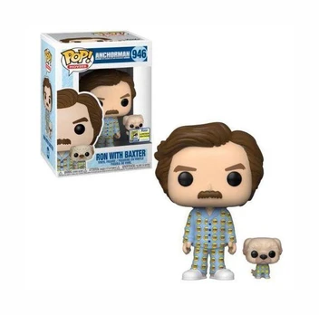 Figūrėlė Funko POP! Anchorman Ron with Baxter exclusive
