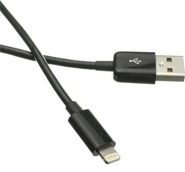USB kabelis C-Tech USB-A - Žaibas 2 m Juodas (BB- APL- 20B)