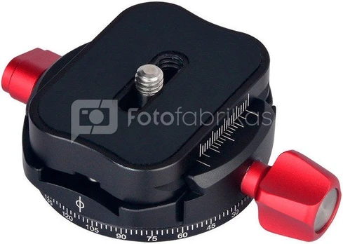 Caruba Fast loading plate base Panorama 3 (red)