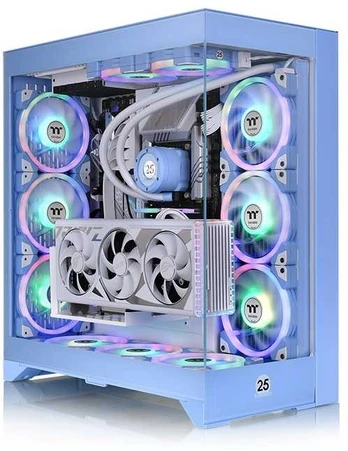 Thermaltake CTE E600 MX Hydrangea Mėlyna | PC-Gehäuse