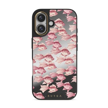 Yume - iPhone 16 Case, Elite Mirror Dark (MagSafe) / Gold
