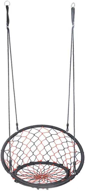 Sūpynės „Gandro lizdas“ 74 cm, oranžinės/juodos