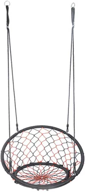 Sūpynės „Gandro lizdas“ 74 cm, oranžinės/juodos kaina