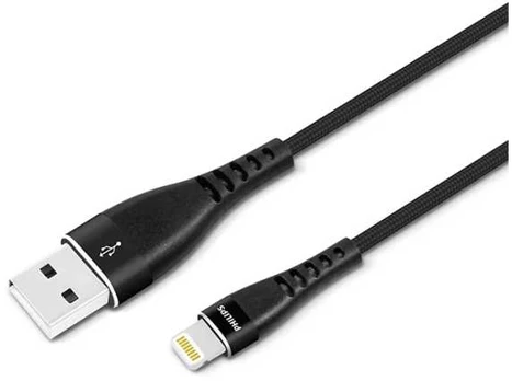 Philips USB kabelis 2 meter USB-A til Lightning