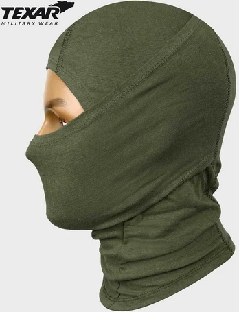 Kepurė Pošalmis Balaklava Texar Ninja Olive