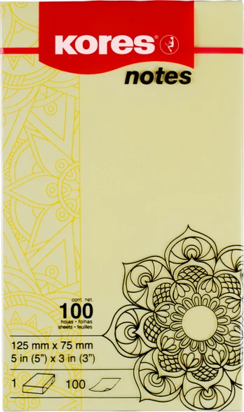 Kores Notes Mandela 125x75 (748250)