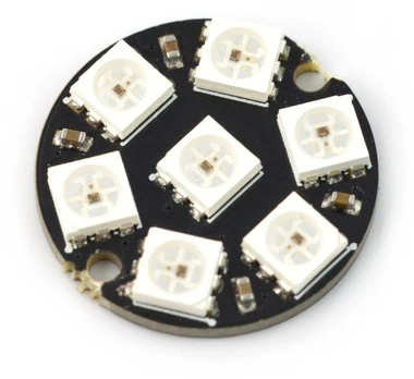 Oem Žiedinis LED RGB 7 x WS2812 5050