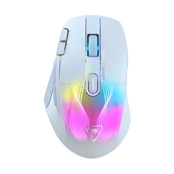Turtle Beach Kone XP Air, Right-hand, Optical, RF Wireless + Bluetooth, 19000 DPI, White
