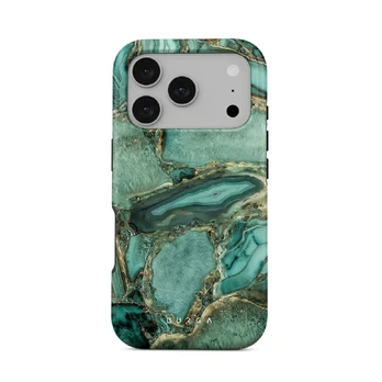 Ubud Jungle - Turquoise iPhone 17 Pro Case, Tough (MagSafe) / N/A