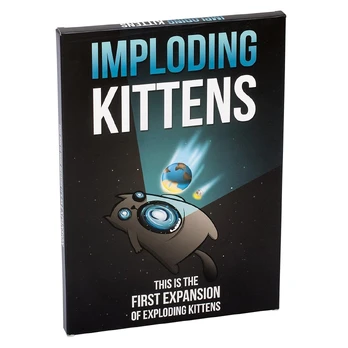 Asmodee Imploding Kittens - Expansion to Exploding Kittens