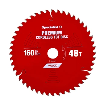 SPECIALIST+ pjovimo diskas Cordless 160x48Tx20mm