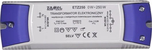 ETZ250 ELECTRONIC TRANSFORMER 0-250W 230V AC /11.5V AC