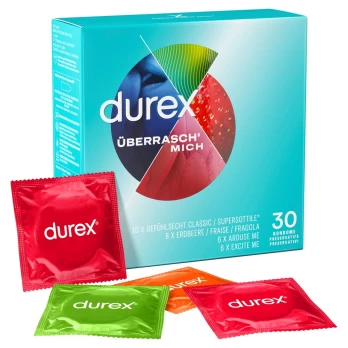 Durex Überrasch' Mich 30 vnt. dėžutė