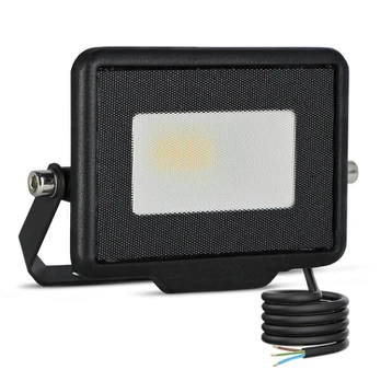 Led Prožektorius 10w, Neutraliai Baltas, Juodas, Ip65