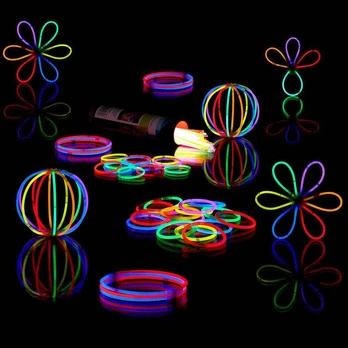 Bonideco Glow Sticks 100 vnt + jungtis