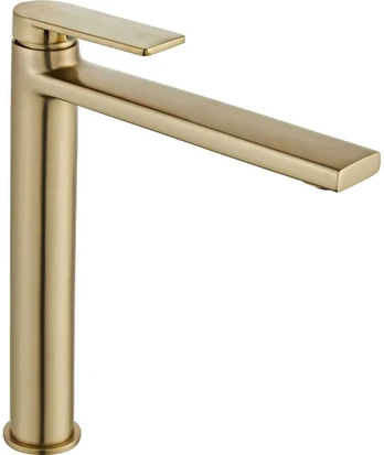 Praustuvo maišytuvas Rea Verso High, Brushed Gold