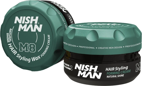 Nishman plaukų matinis formavimo vaškas M8, 100 ml