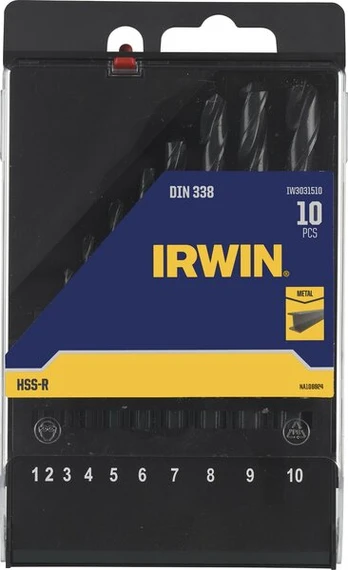 Grąžtų rinkinys Irwin HSS DIN-338
