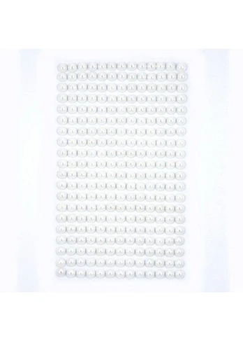 Lipnūs perlai 6mm 260vnt OFF WHITE