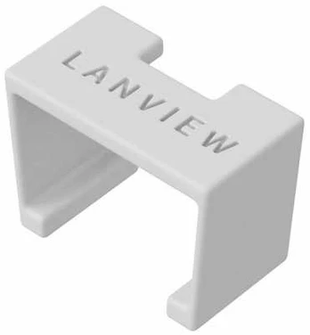 Organizer Lanview Lanview LVT-SC-W akcesorium kablowe Klips do kodowania kolorami