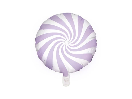 Folinis balionas Candy 45 cm, violetinis