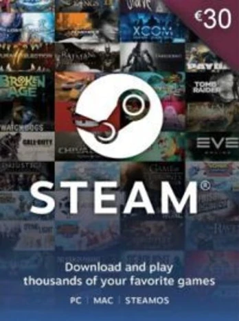 Wallet Gift Card 30 EUR Steam