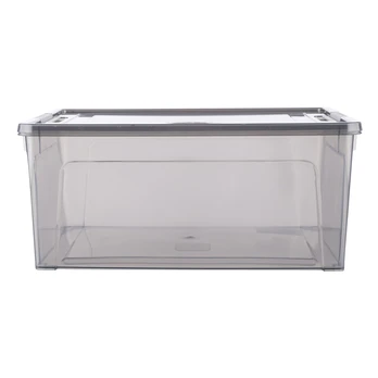 Plastikinė daiktadėžė su dangčiu HOME EXPERT,skaidri, 7,9 L