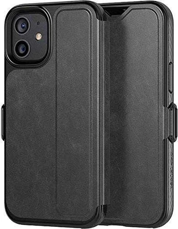 Dėklas TECH21 Evo Wallet iPhone 12 mini, juodas