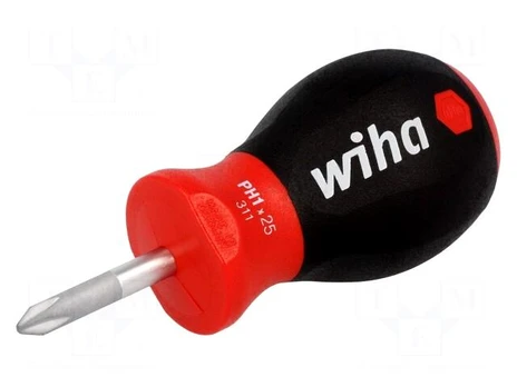 Screwdriver | Phillips | PH1 | Blade length: 25mm | Overall len: 81mm