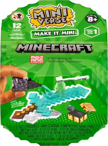 MGA Minecraft Miniverse Make It Mini assorted surprise capsule