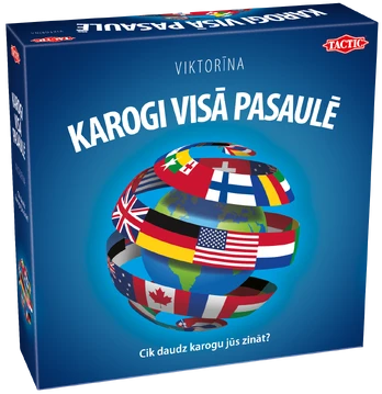 Stalo žaidimas - Tactic Flags Around The World, LV