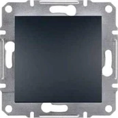 Schneider Electric 1 polių mygtukas be rėmo, antracitas (EPH0700171)