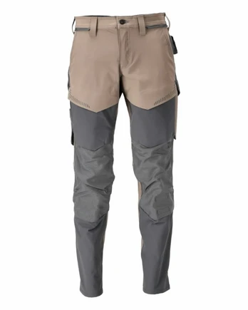 Kelnės Customized ultimate strech 22379, beige/grey 82C50, Mascot
